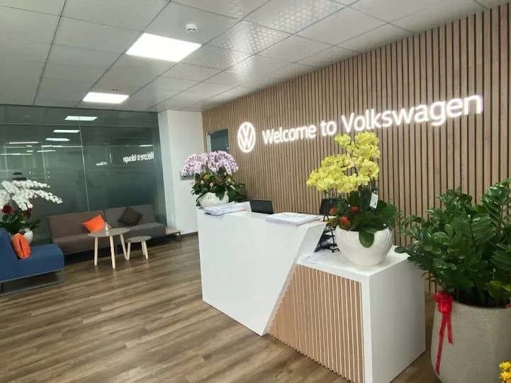 Showroom Volkswagen Tân Thuận trong mạng lưới thực tập của NSA
