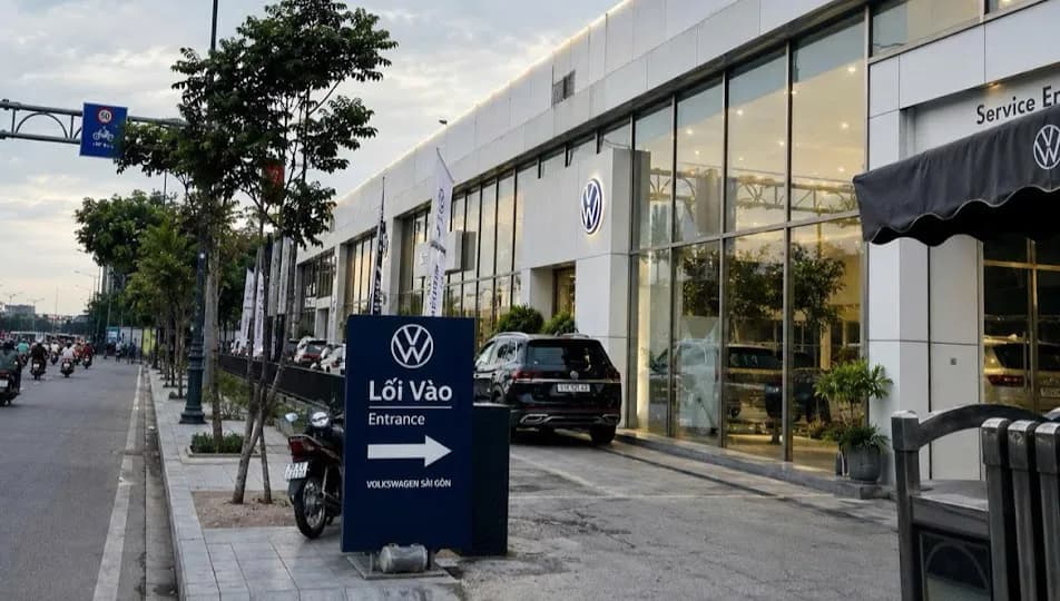 Showroom Volkswagen Sài Gòn trong mạng lưới thực tập của NSA