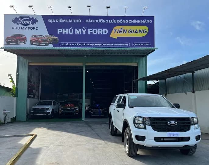 Showroom Tiền Giang Ford trong mạng lưới thực tập của NSA