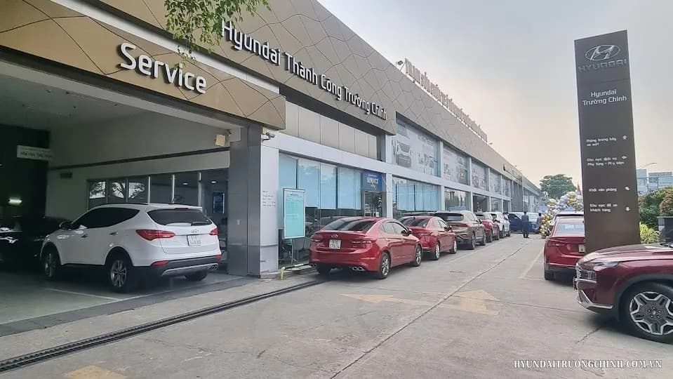 Showroom Hyundai Trường Chinh trong mạng lưới thực tập của NSA